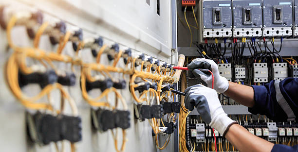 Professional Electrician technician working in Brookville, NY